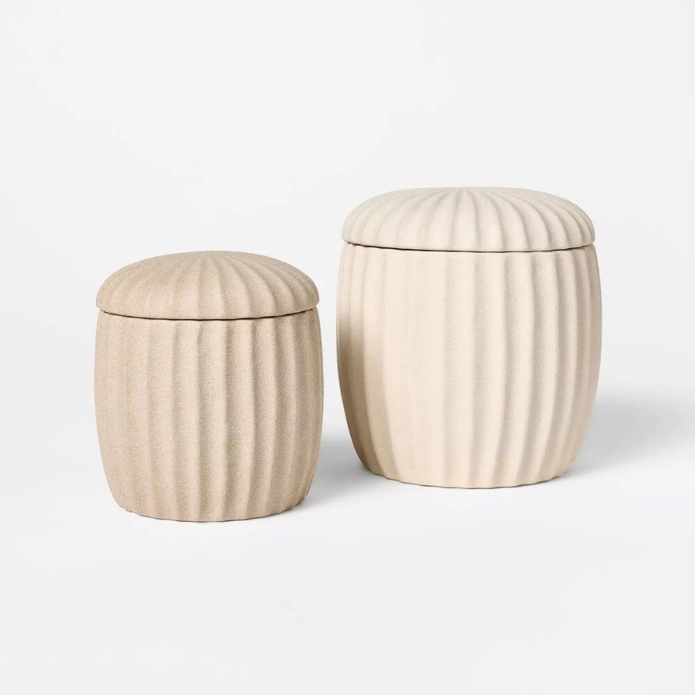 Set of 2 Matte Ceramic Canisters - Threshold Studio McGee, Target